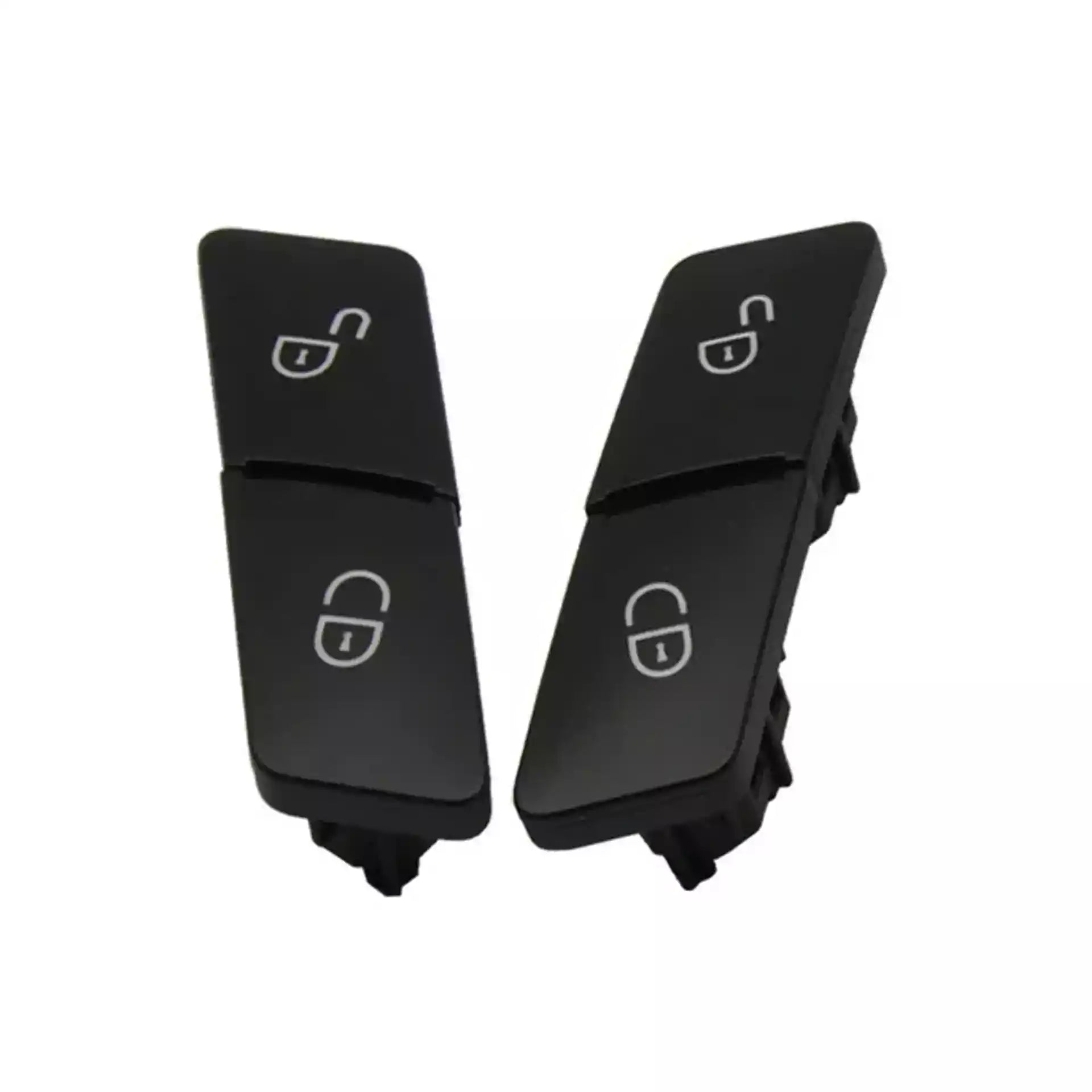 Mercedes Benz C-Class Sedan (2008-2014) Black Left-Right Inner Door Lock Switch Buttons (W204)