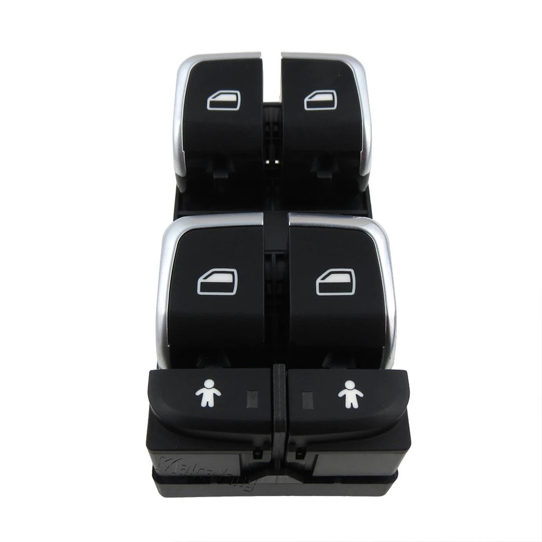 Buy Black Master Window Switch Ragulator For Audi A6 C7 Sedan (2012-2017)