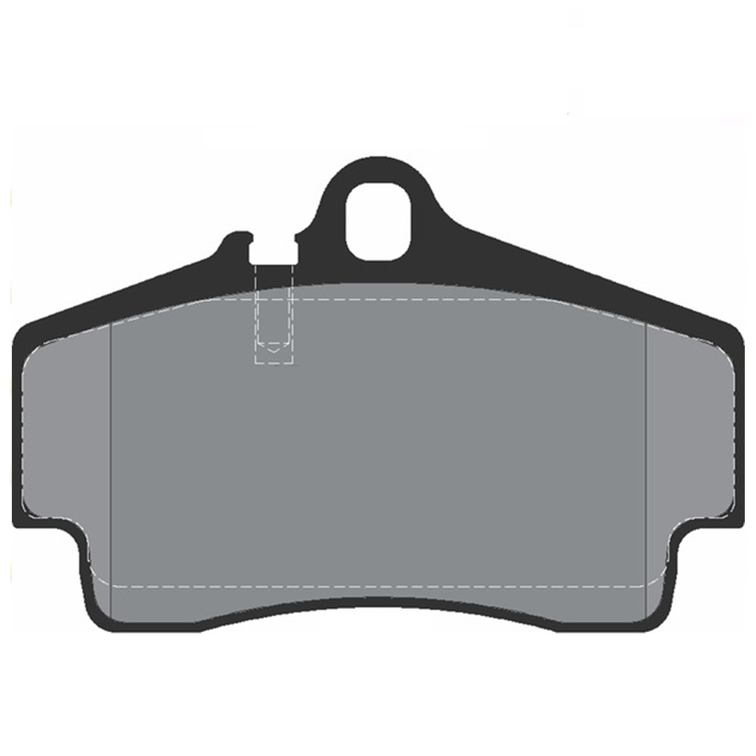 Buy Roadhouse Brake Pad Set For Porsche Boxster 2012-2016 Rear Axle Disc Brake Pad of Roadhouse 2654.00