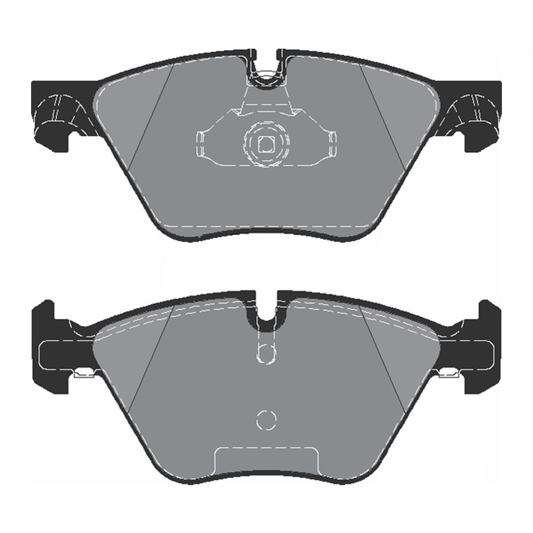 Buy Roadhouse Brake Pad Set For BMW 5 Series F10 2009-2016 Front Axle Disc Brake Pad of Roadhouse 21052.30