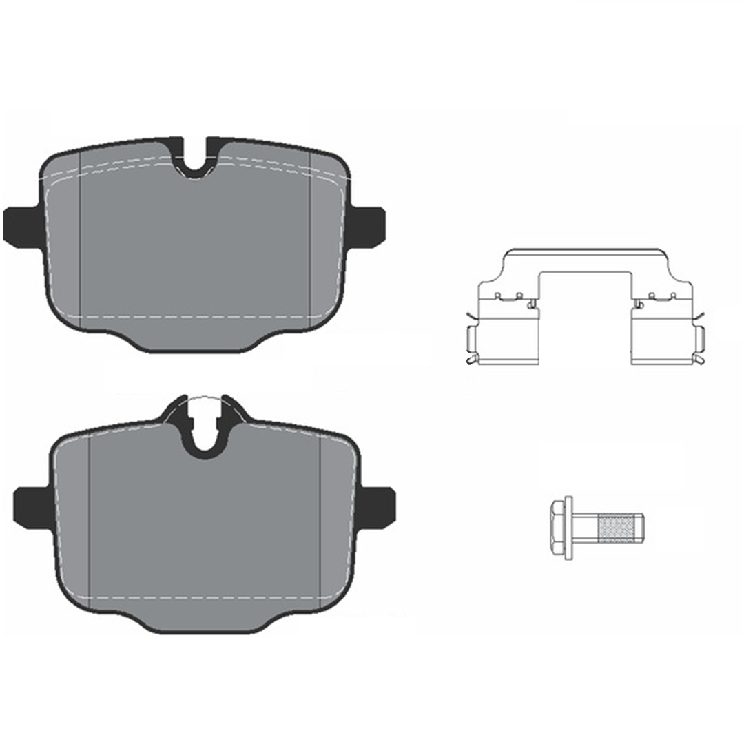 Buy Roadhouse Brake Pad Set For BMW 5 Series G30 2016-2020 Rear Axle Disc Brake Pad of Roadhouse 21433.00