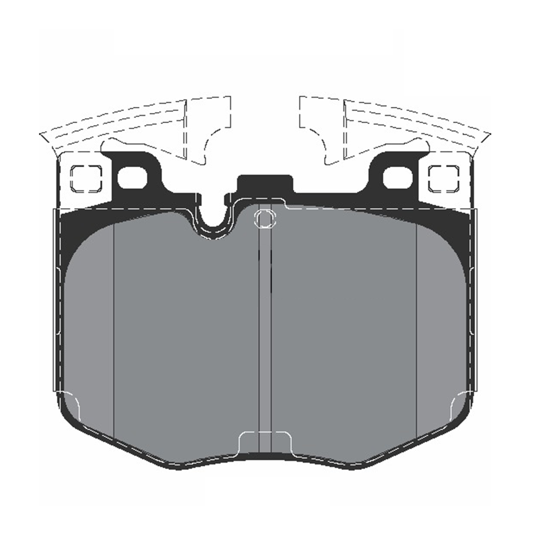 Buy Roadhouse Brake Pad Set For BMW 5 Series G30 2016-2020 Front Axle Disc Brake Pad of Roadhouse 21711.00