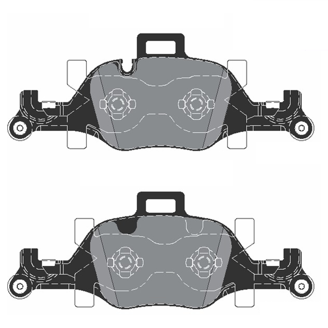 Buy Roadhouse Brake Pad Set For BMW 5 Series G30 2016-2020 Front Axle Disc Brake Pad of Roadhouse 21740.00