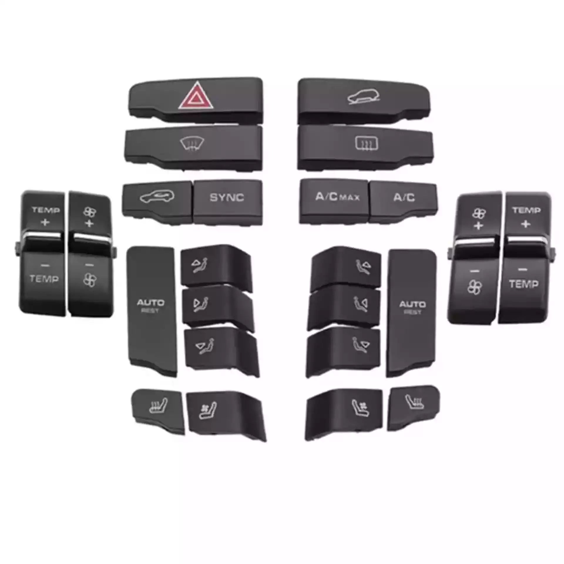 Buy Porsche Cayenne 7P5 (2018-2024) AC Buttons Set (24 pcs Set)