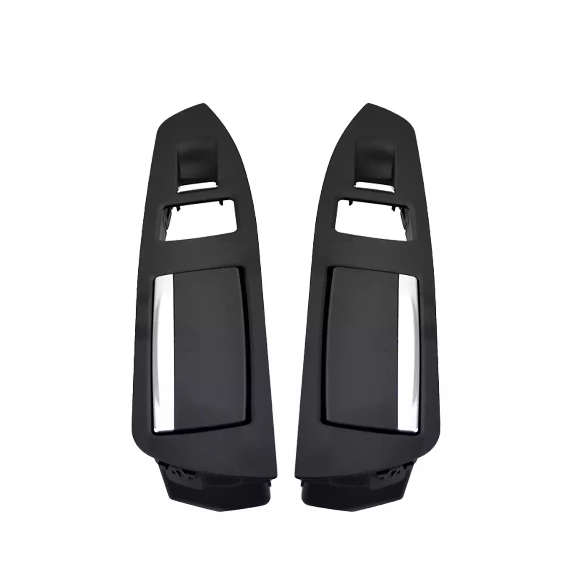 Buy BMW 7 Series F01 Sedan (2014-2017) Black Rear Door Armrest and Ashtray Cover Panel Set (New Model)