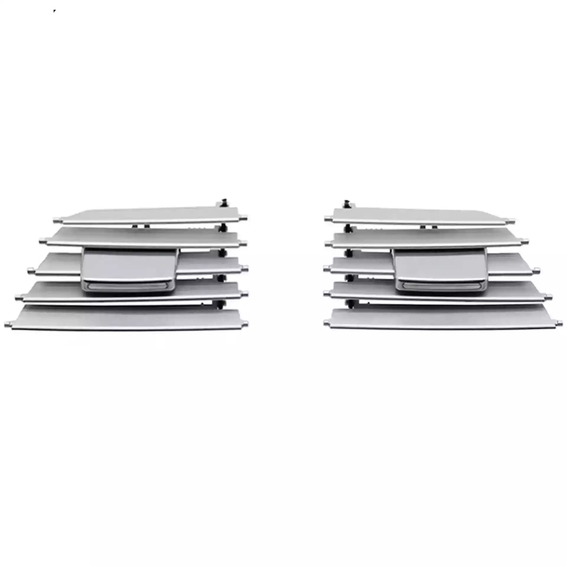 Buy Mercedes Benz E-Class Coupe (2013-2016) Silver Central Ac Vent Grilles Repair Kit (W207)