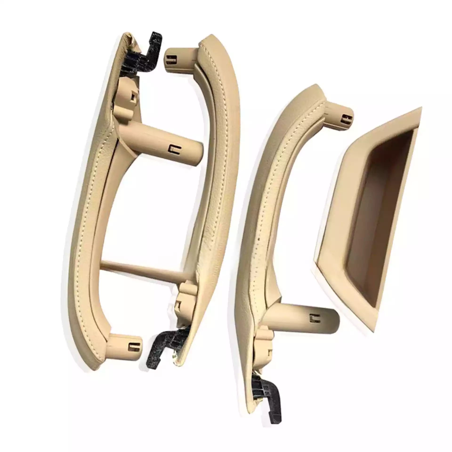 Buy BMW X3 Series F25 SUV (2010-2018) Beige Inner Door Pull Handle With Leather Cover Set (F25)