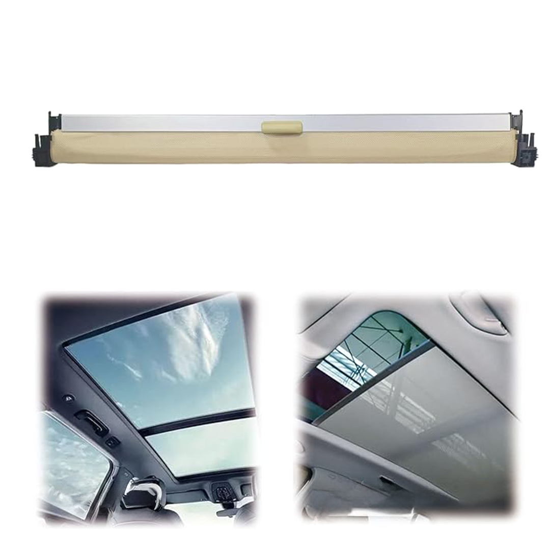 Buy Beige Panoramic sunroof curtain rolling sunshade cover assembly for VW Passat CC B6 Sedan (2009-2018)