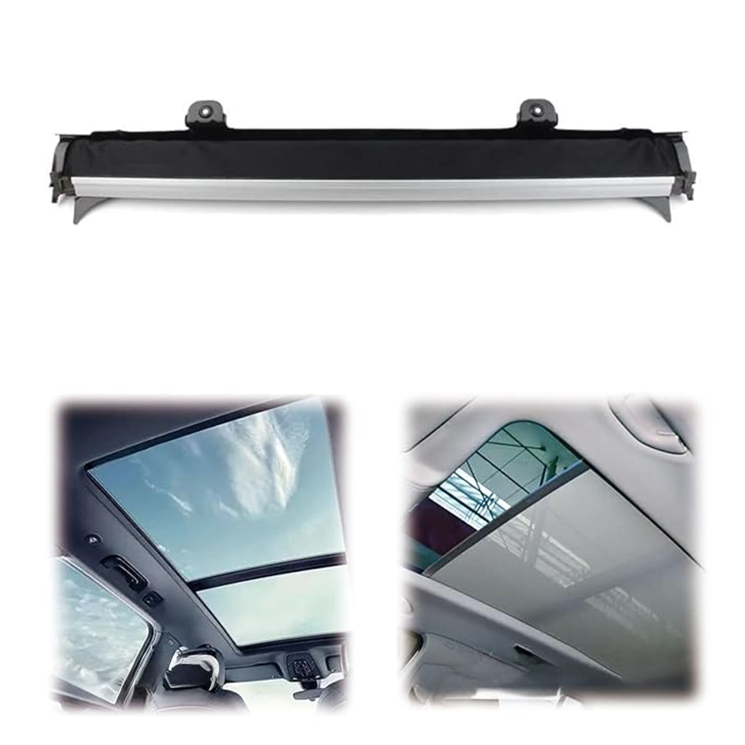 Buy Black Panoramic sunroof curtain rolling sunshade cover assembly for Audi Q5 8R SUV (2008-2017)