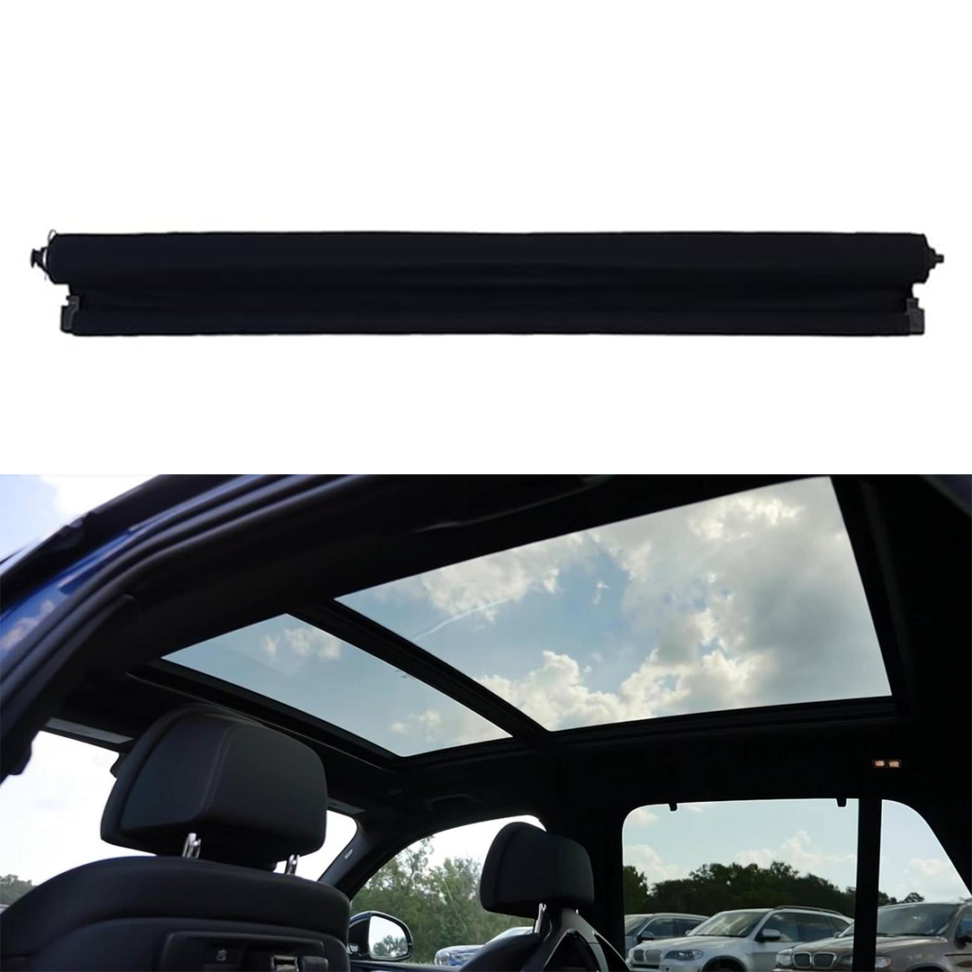 Buy Black panoramic sunroof curtain rolling sunshade cover assembly for BMW X5 Series G05 SUV (2018-2024)