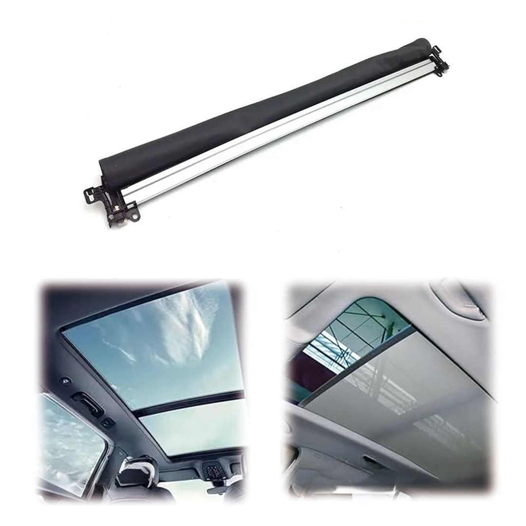 Buy Black Panoramic sunroof curtain rolling sunshade cover assembly for Porsche Cayenne 92A SUV (2010-2015)