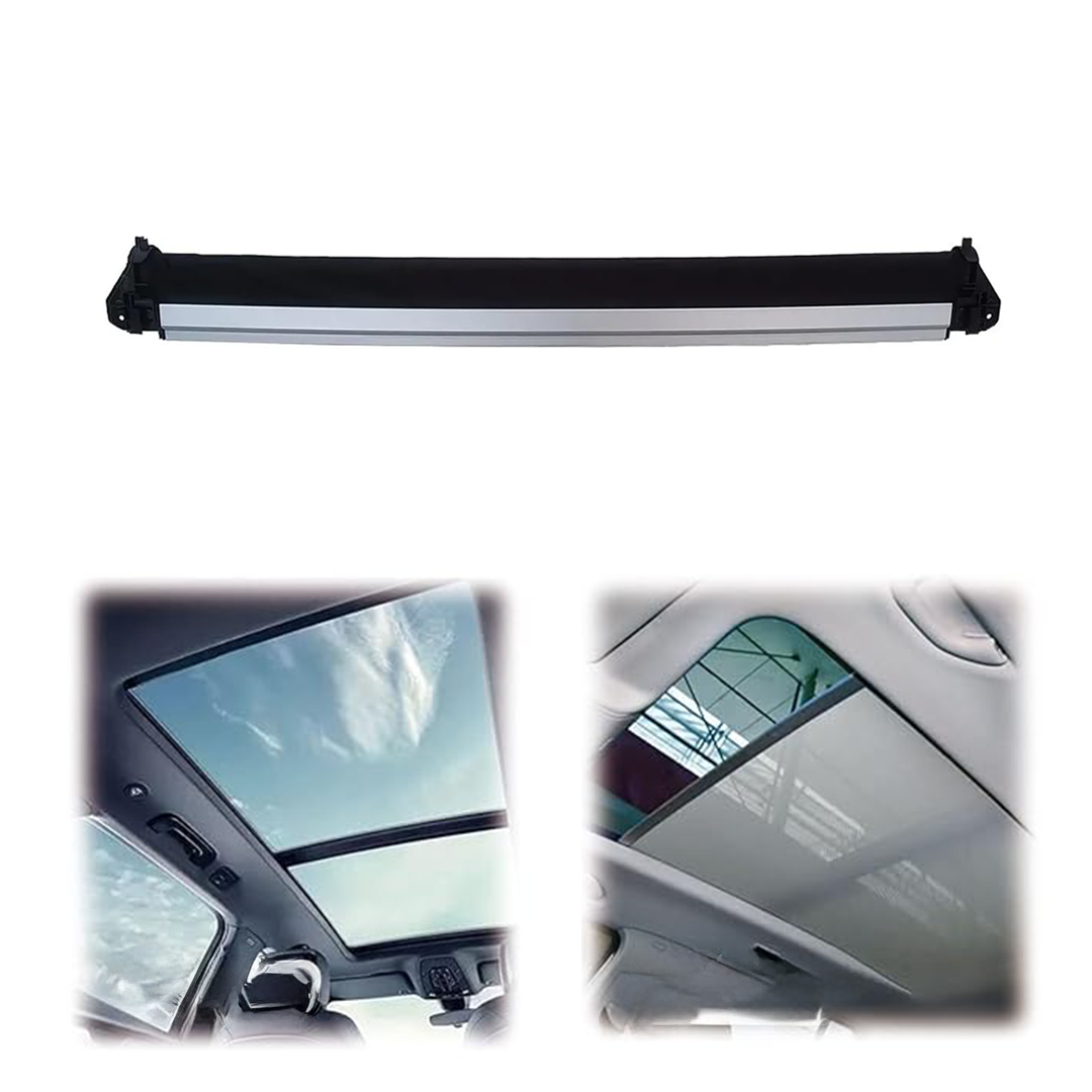 Buy Black Panoramic sunroof curtain rolling sunshade cover assembly for Volkswagen Tiguan AD SUV (2016-2024)