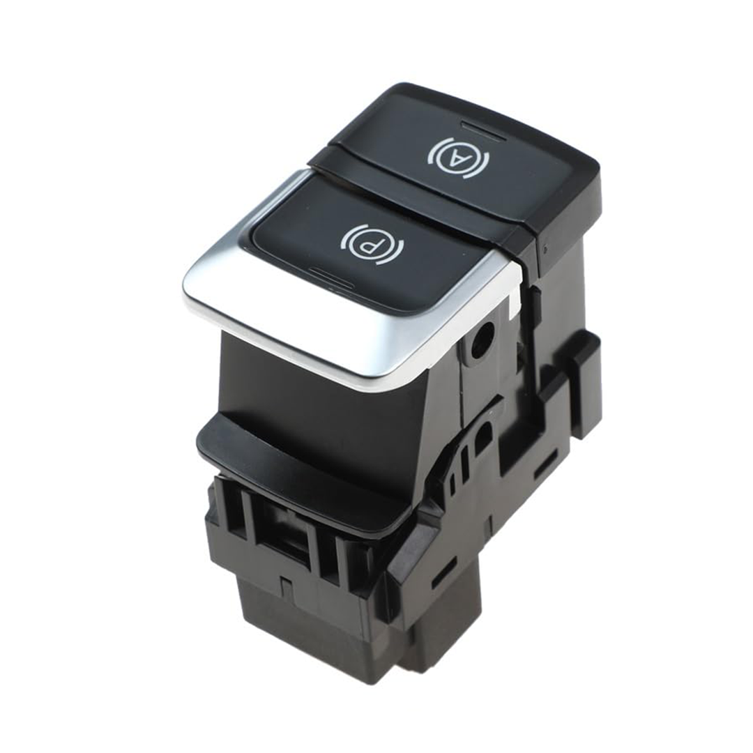 Buy Black Chrome Parking Brake Switch Button For Audi Q3 8U SUV (2015-2018) (New Model)