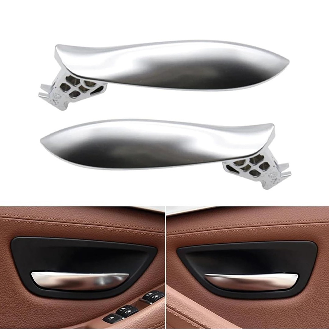 Buy BMW 5 Series F10  Sedan (2010-2016) Chrome Left and Right Inner Door Opening Handle (2 Pcs)