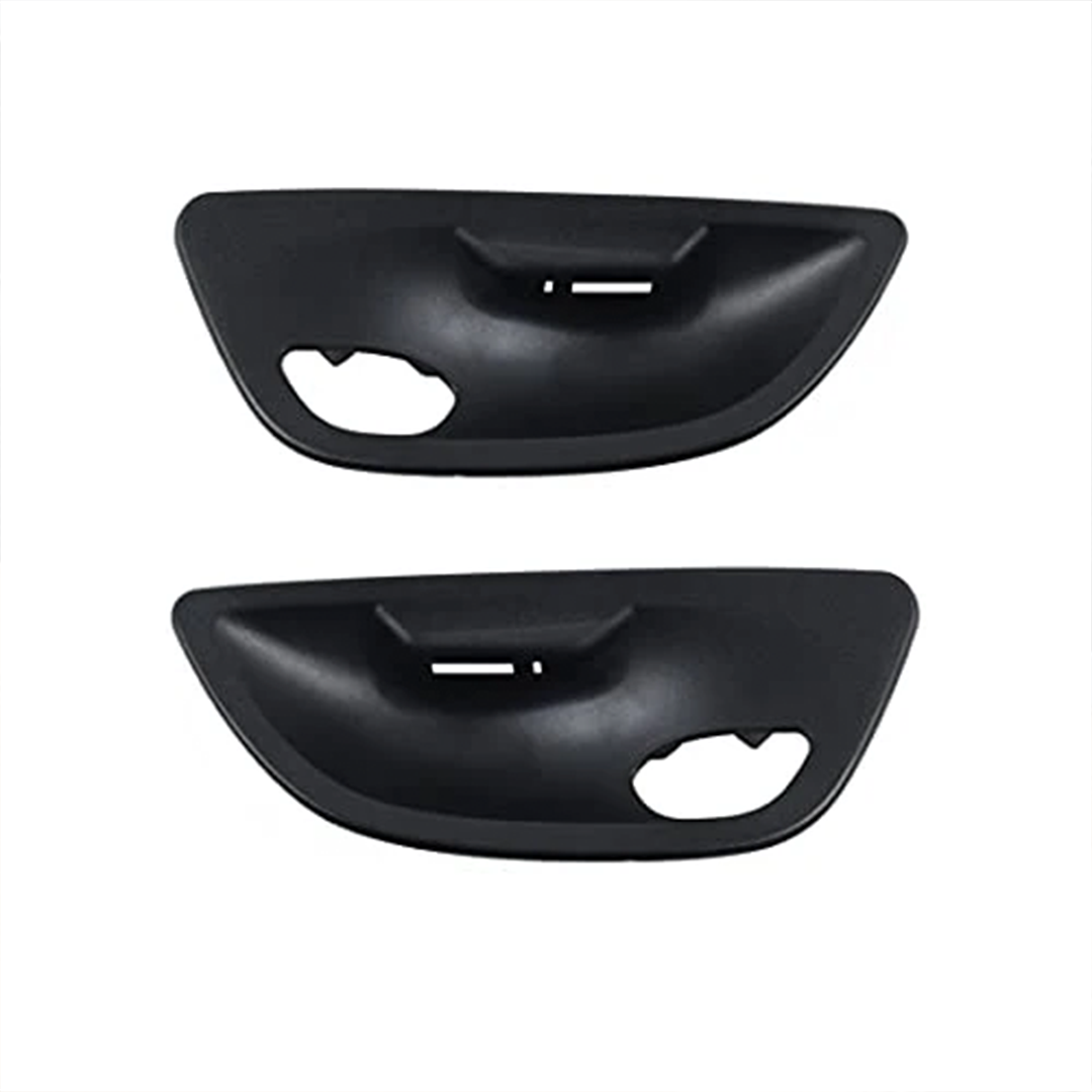 Buy BMW 5 Series F10 Sedan (2010-2016) Black Interior Door Handle Bowl Cover Trim (2 pcs)