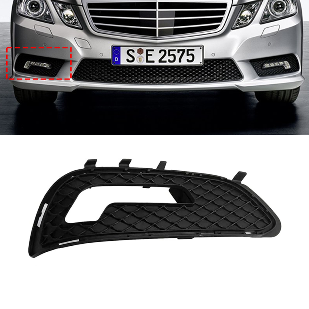 Buy Front Right Fog Lamp Cover Perfect Fit for Mercedes Benz E Class W212 Sedan (2009-2013) without a hole