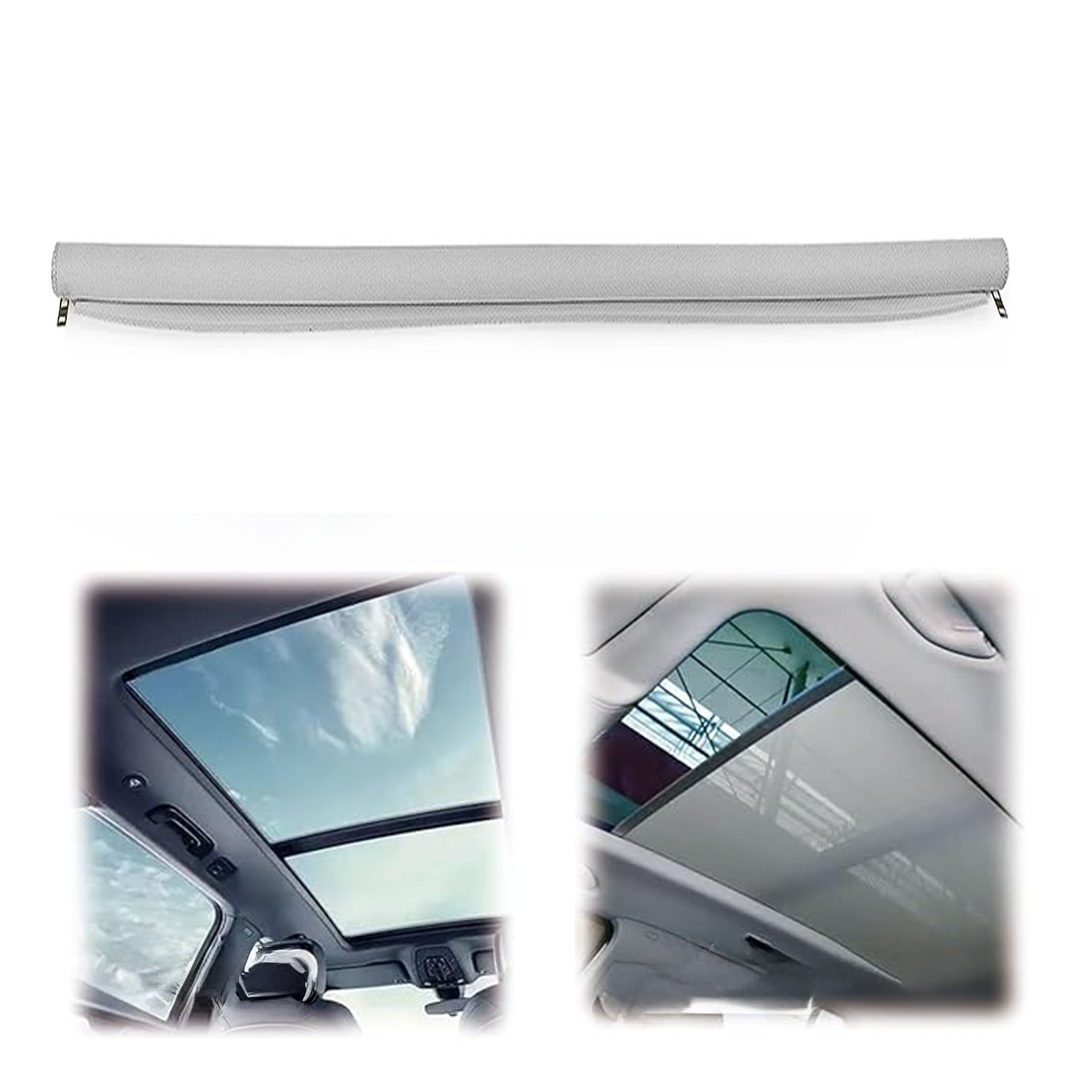 Buy Gray Panoramic sunroof sunshade rolling curtain for Volkswagen Tiguan AD SUV (2016-2024)