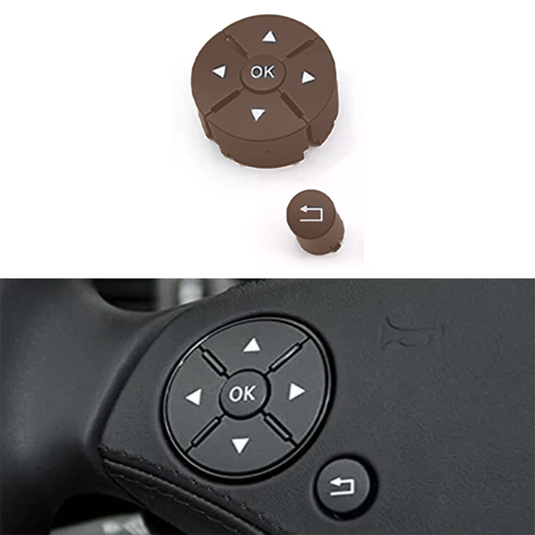 Buy Mercedes Benz C-Class W204 Sedan (2007-2011) Moka Left Steering Wheel Buttons (1pcs)