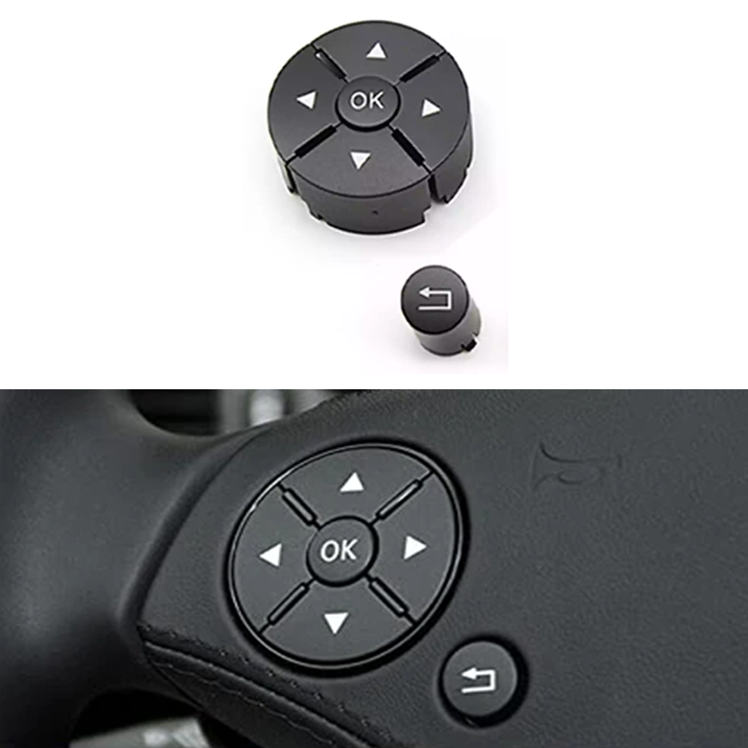 Buy Mercedes Benz C-Class Sedan (2008-2014) Black Left Steering Wheel Buttons (W204)