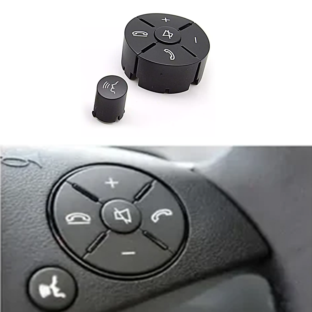 Buy Mercedes Benz C-Class Sedan (2008-2014) Black Right Steering Wheel Buttons (W204)