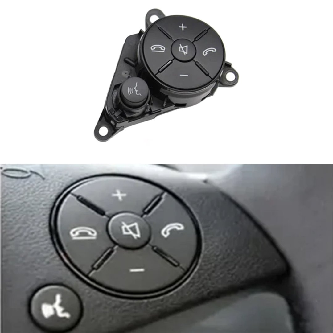 Buy Mercedes Benz C-Class W204 Sedan (2007-2011) Black Right Steering Wheel Buttons Assembly (1pcs)