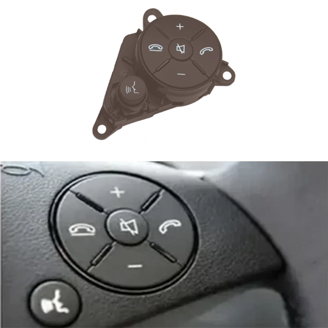 Buy Mercedes Benz C-Class W204 Sedan (2007-2011) Moka Right Steering Wheel Buttons Assembly (1pcs)