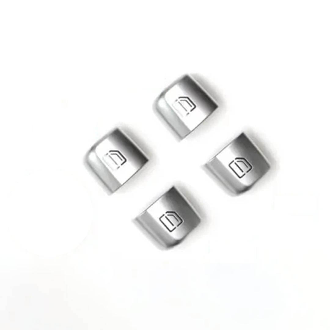 Buy Mercedes Benz C-Class W205 Sedan (2015-2022) Chrome Window Lifter Switch Buttons 4PCS