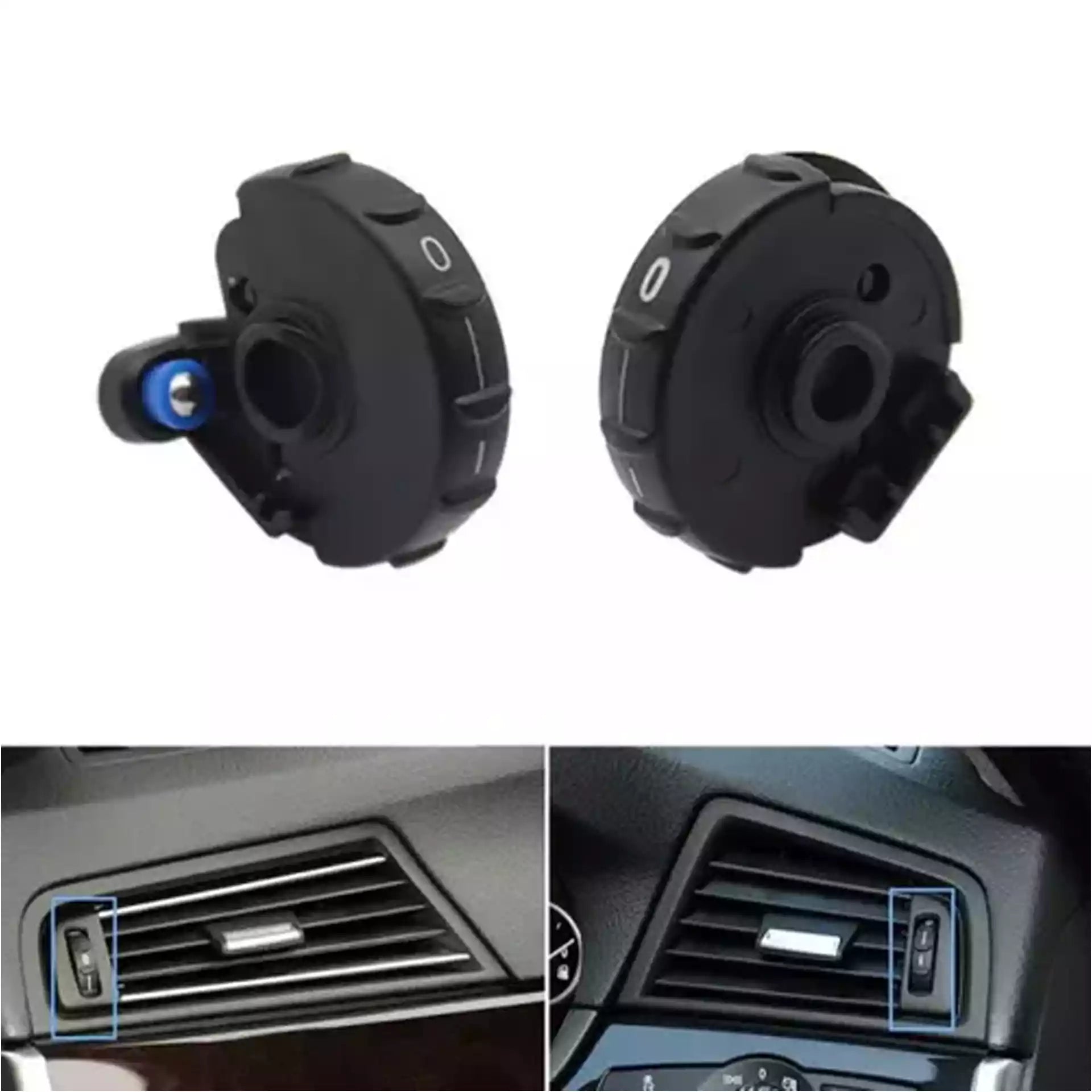 Buy BMW 5 Series Sedan (2010-2016) Black Left & Right AC Vent Roller (F10)